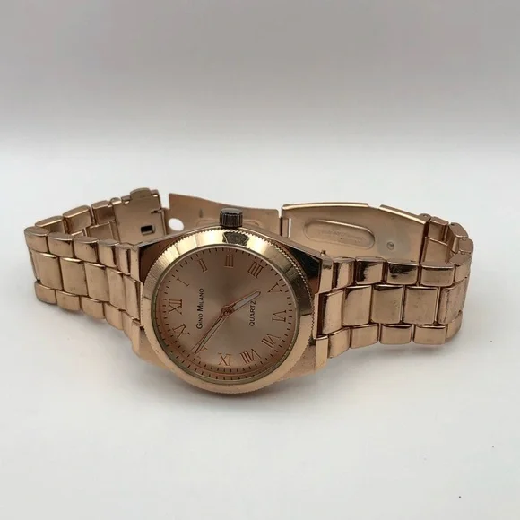 Gino Milano Women's Watch Rose Gold (New Battery) Beautiful Water Resistant - Picture 7 of 8